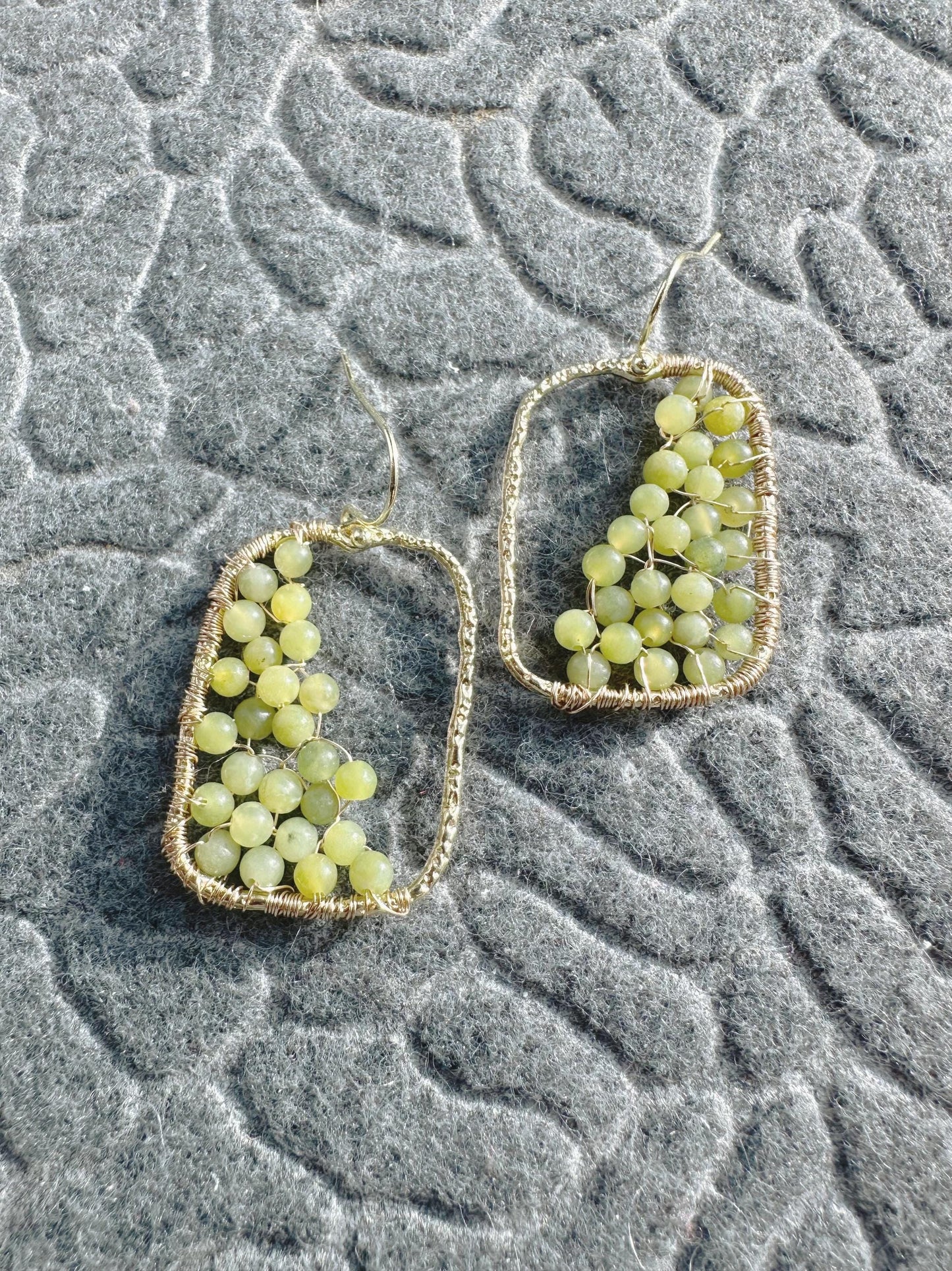 Handmade Earrings with 3mm Red Coral  and  2mm Ruby with 25mm gold plated ring and 18k gold plated hooks