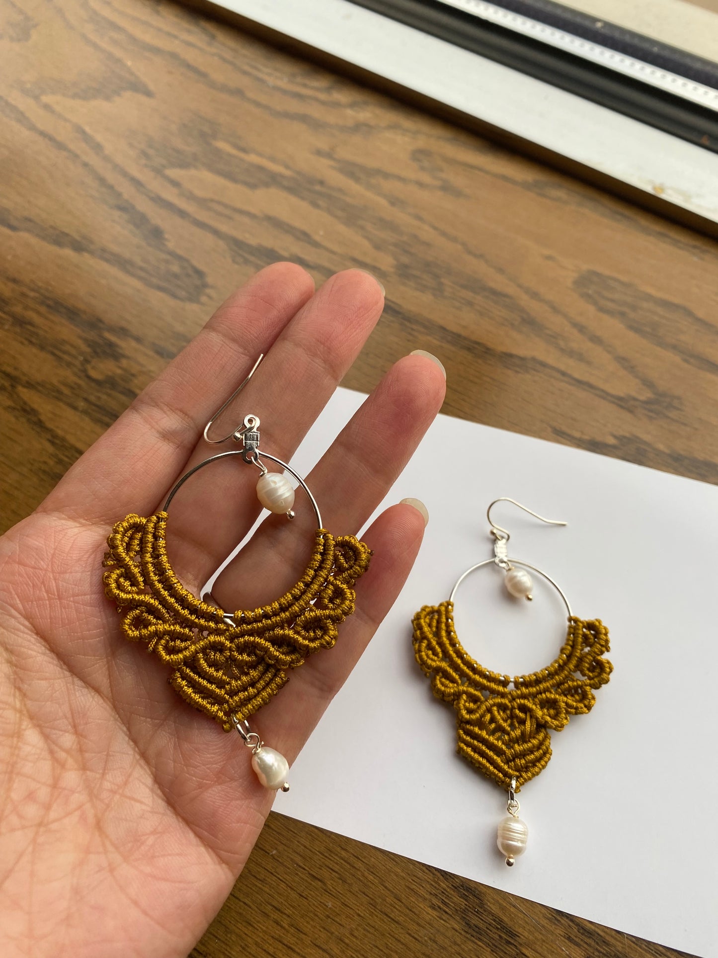 Macrame Earrings, Bohemian Fashion, Tribal Ethnic Bellydance, Handmade Earrings,Handmade Macrame, Dangle Earring,Macrame Jewelry