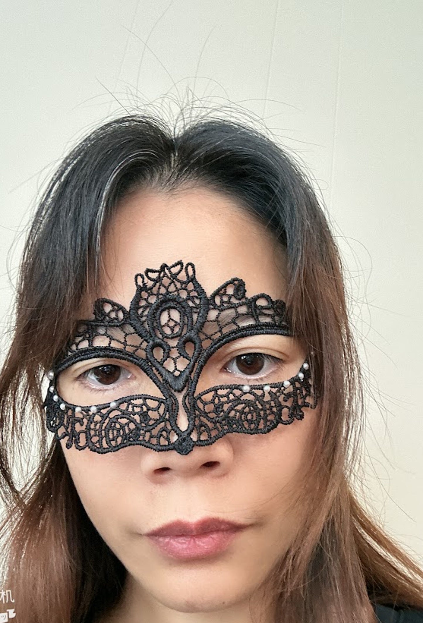 Black soft Lace Mask, Embroidery, Appliques, Black Mask, Party Mask, Wedding Mask, Halloween Mask