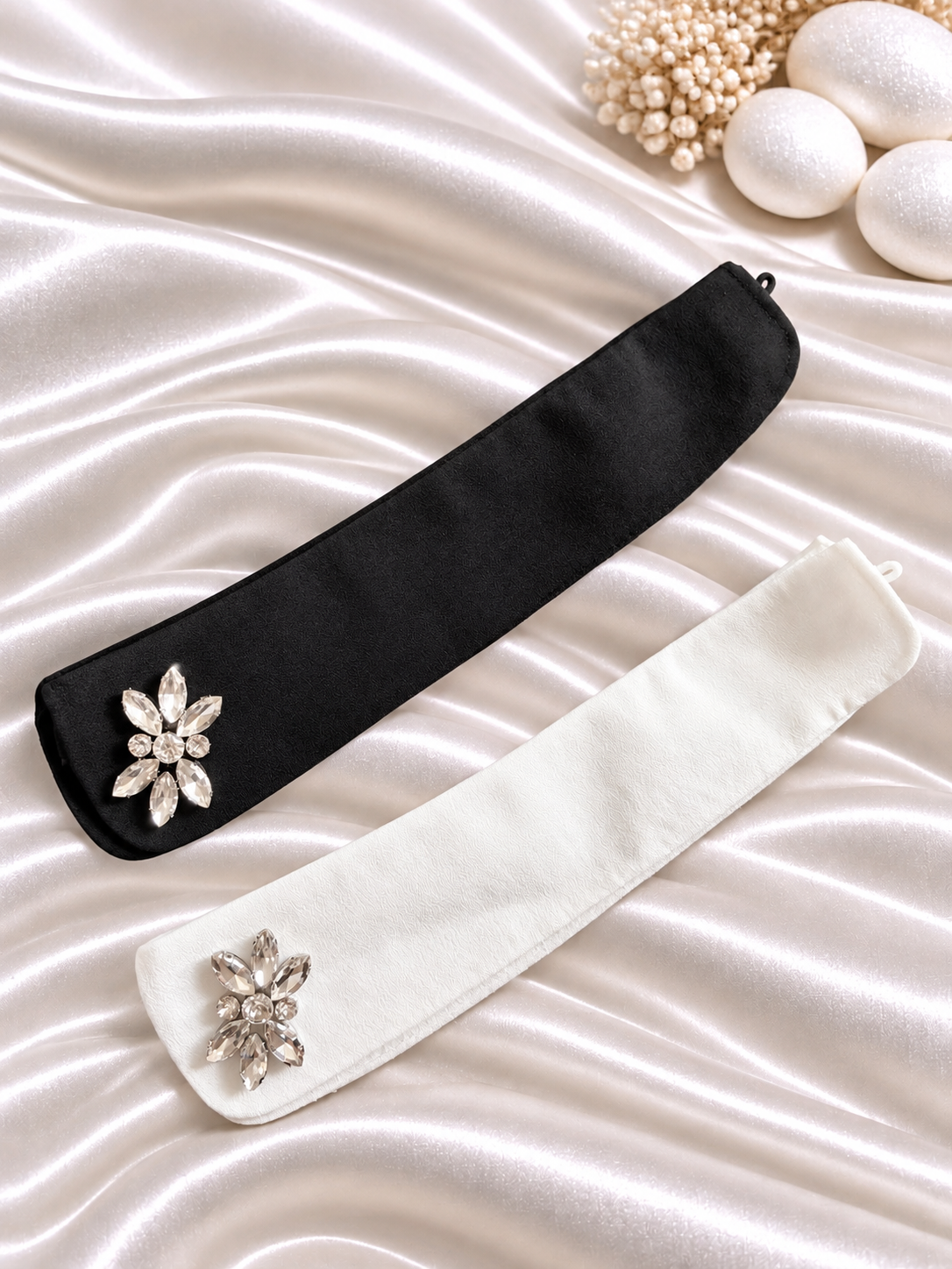 #9 Detachable Collar: Women's Fashion Lapel , Hand-stitch Rhinestone Collar