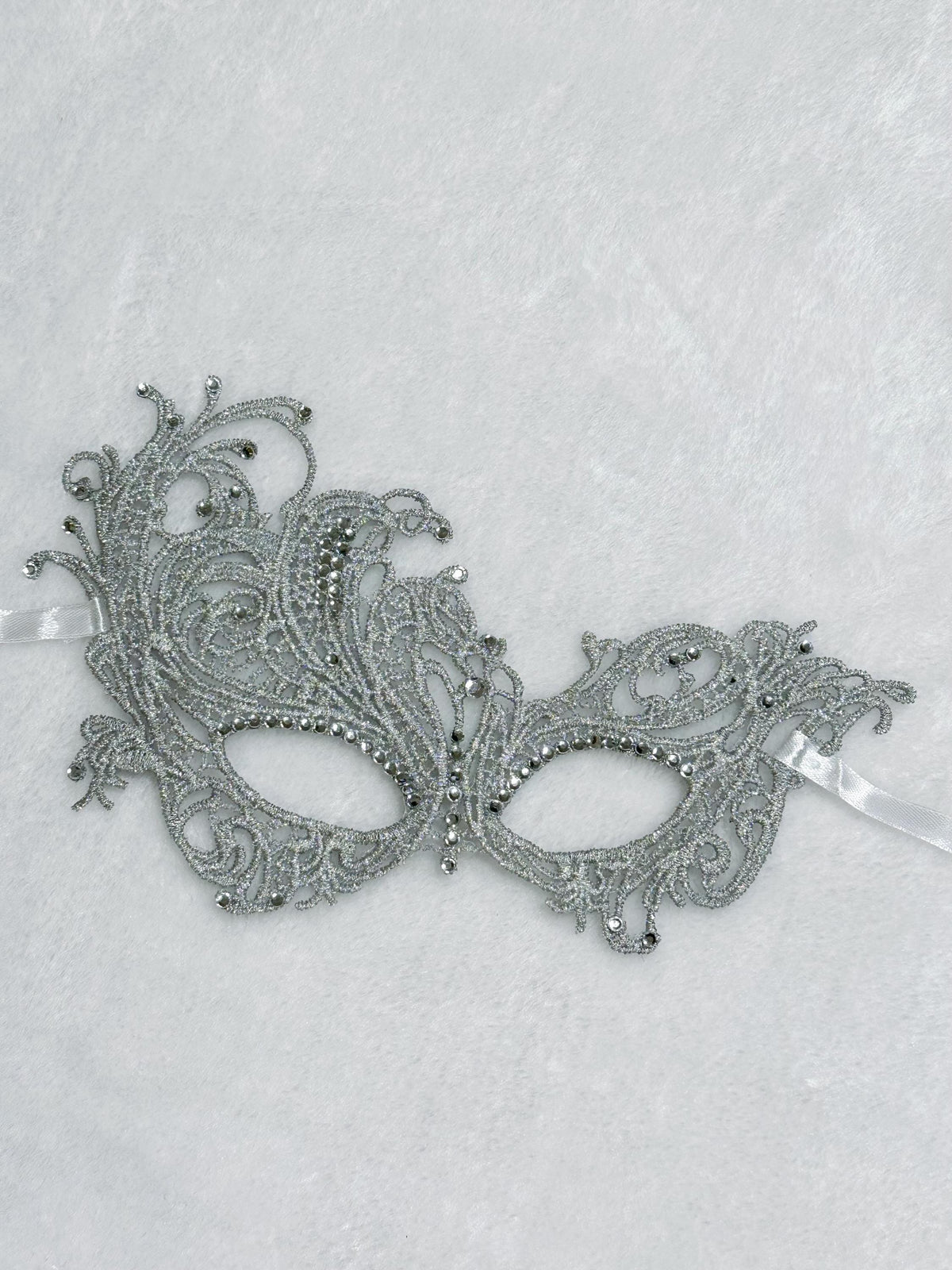 Lace Masquerade Mask with clear rhinestone,Masquerade Mask for Women Venetian Lace Eye Mask For Party Prom Ball Costume Mardi Gras