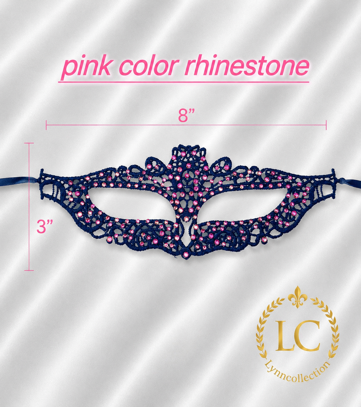 Masquerade Mask with  Approx. 150-170 pieces rhinestones, Women's Masquerade Mask, Masquerade Ball Mask