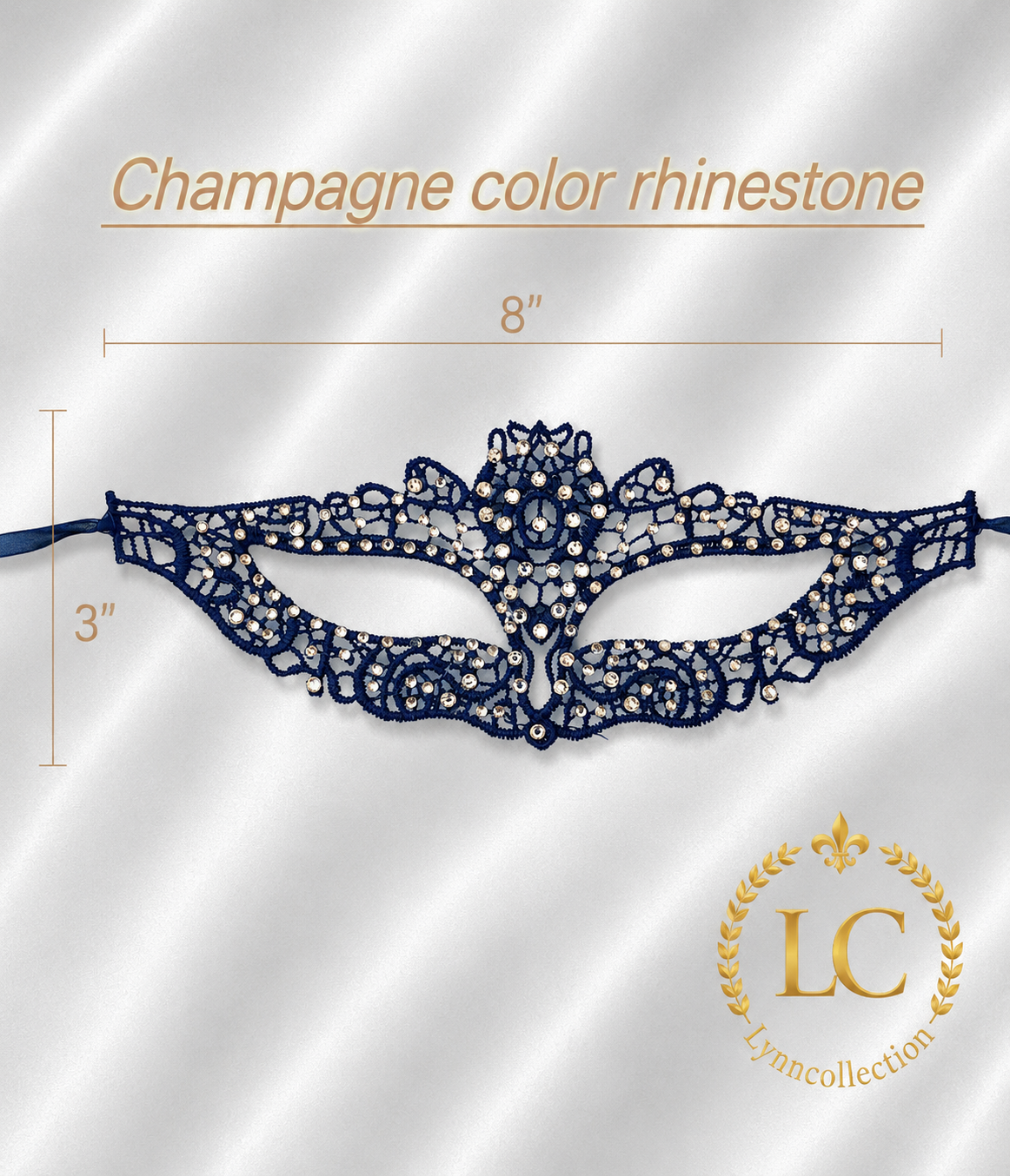 Masquerade Mask with  Approx. 150-170 pieces rhinestones, Women's Masquerade Mask, Masquerade Ball Mask
