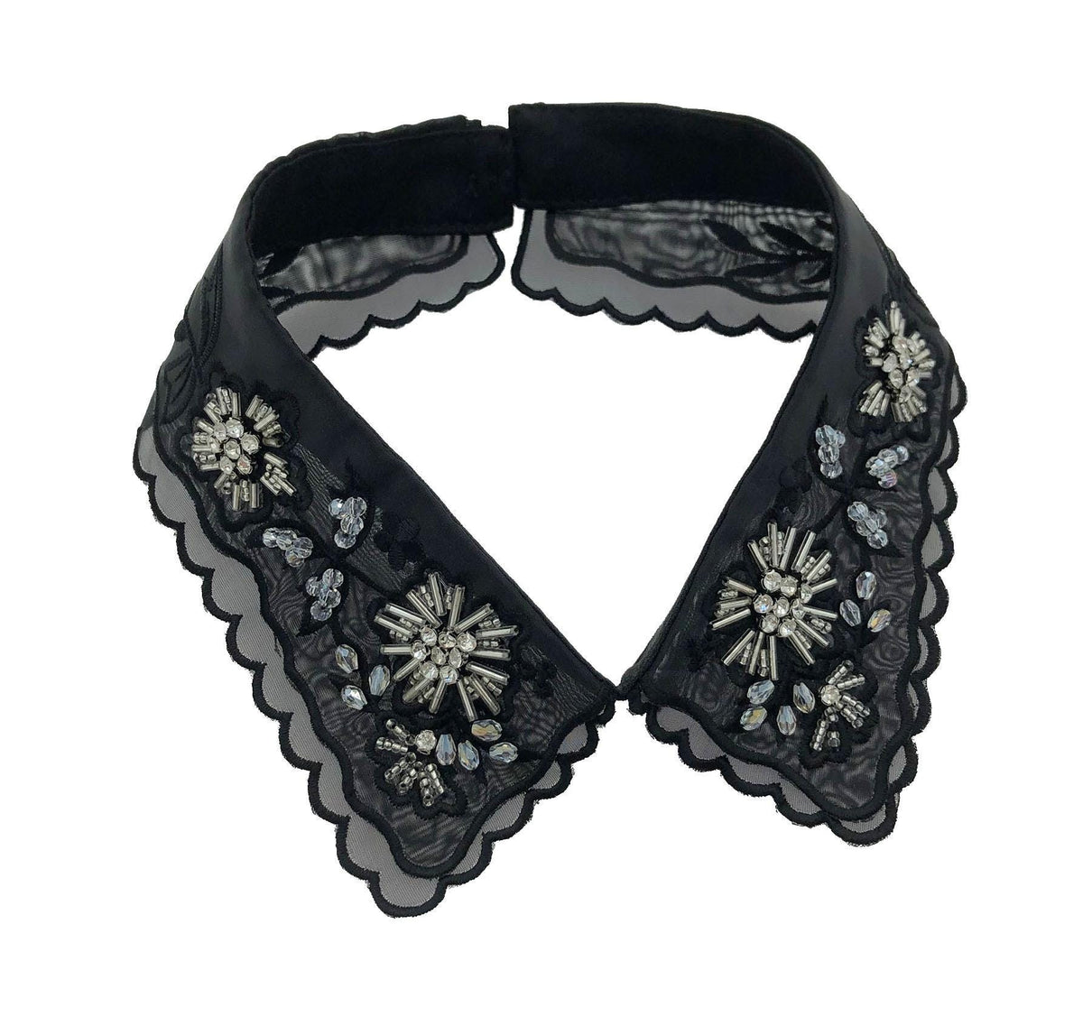 Beaded Detachable Collar: Women's Fashion Lapel