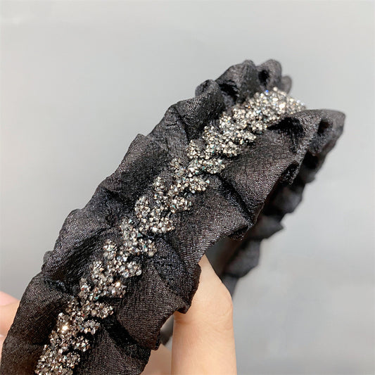 Fashion Headband,Rhinestone Headbands,Headband Jeweled Head Bands for Women Girls Hair Accessories