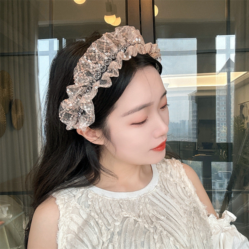 Fashion Headband,Rhinestone Headbands,Headband Jeweled Head Bands for Women Girls Hair Accessories