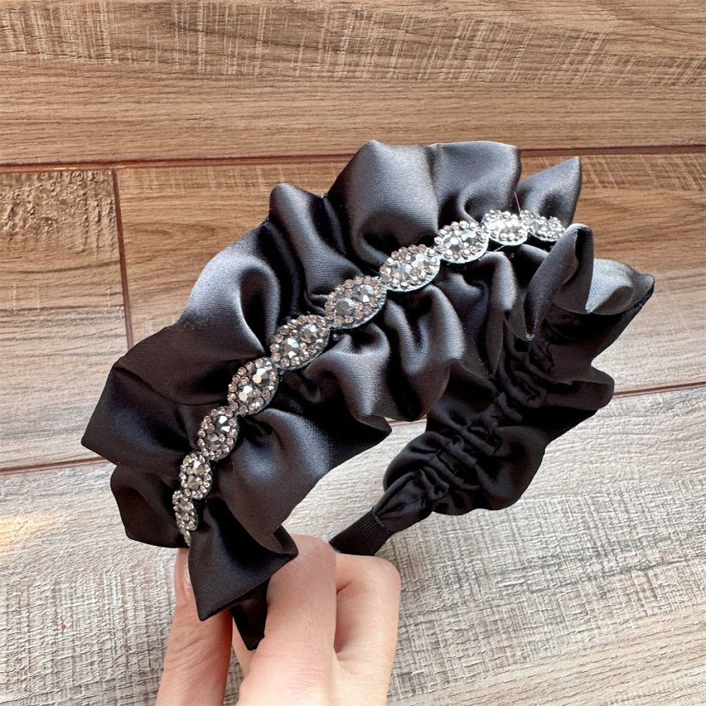 Fashion Headband,Rhinestone Headbands,Headband Jeweled Head Bands for Women Girls Hair Accessories