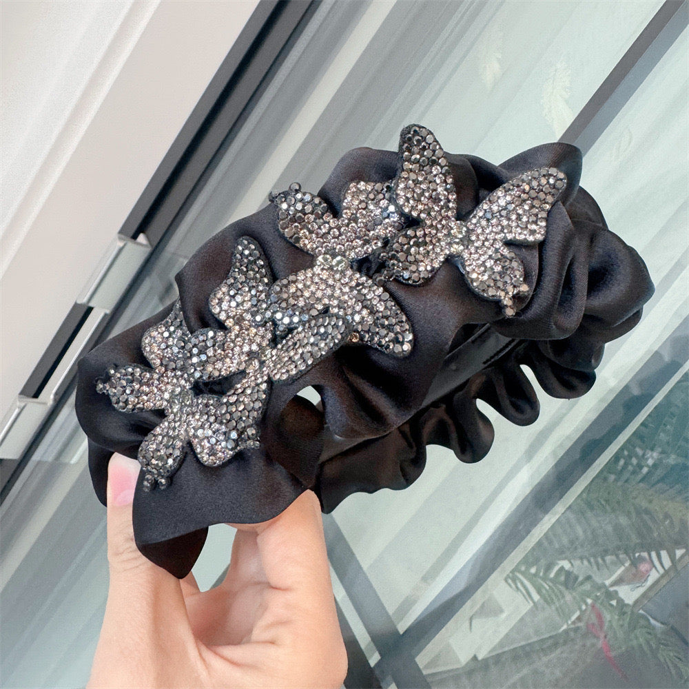 Fashion Headband,Rhinestone Headbands,Headband Jeweled Head Bands for Women Girls Hair Accessories