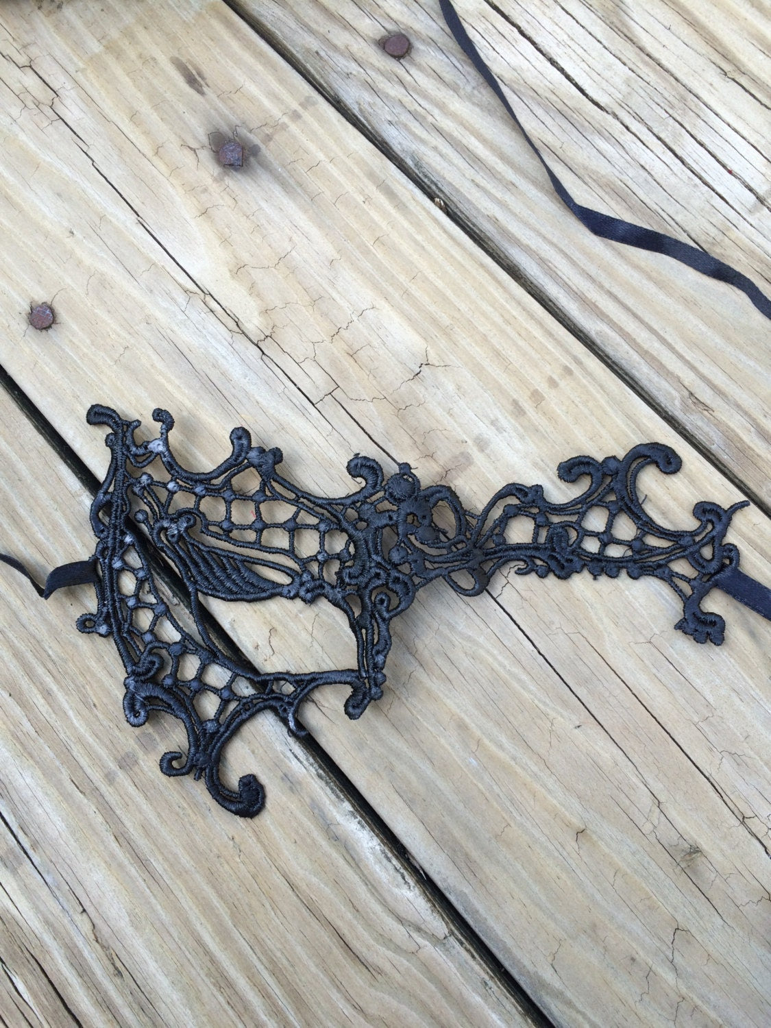 Lace Mask, Embroidery, Appliques, Black Mask, Party Mask, Wedding Mask, Halloween Mask