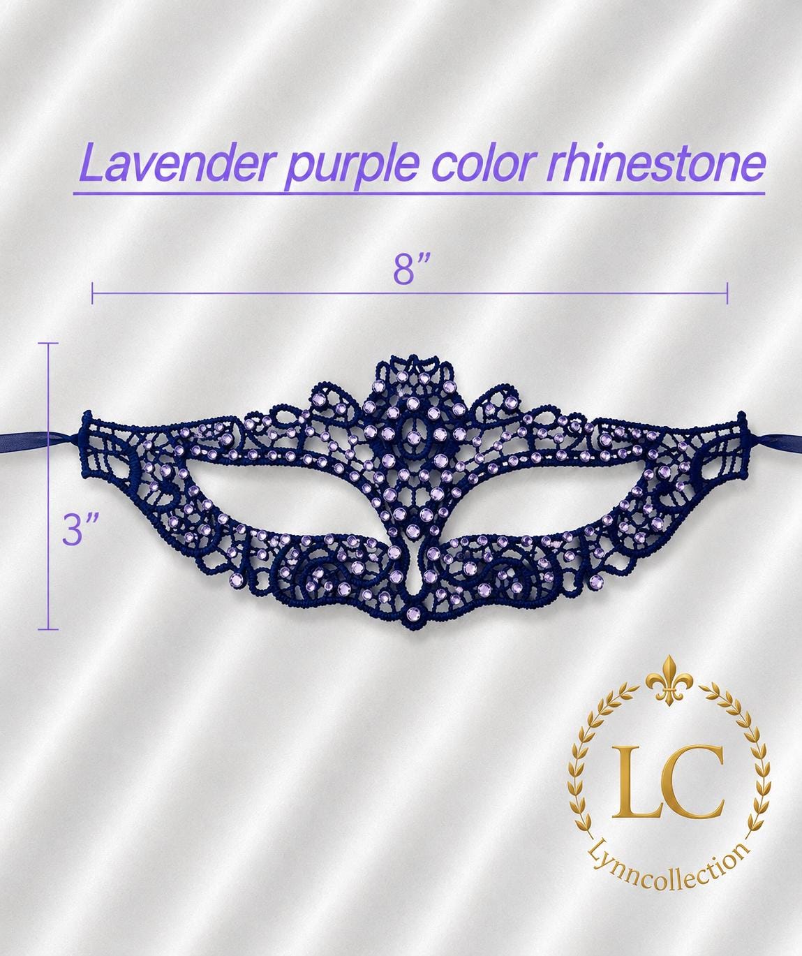Masquerade Mask with  Approx. 150-170 pieces rhinestones, Women's Masquerade Mask, Masquerade Ball Mask