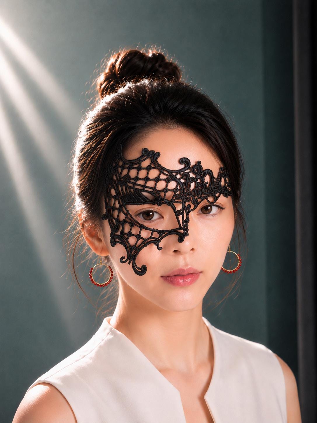 Lace Mask, Embroidery, Appliques, Black Mask, Party Mask, Wedding Mask, Halloween Mask