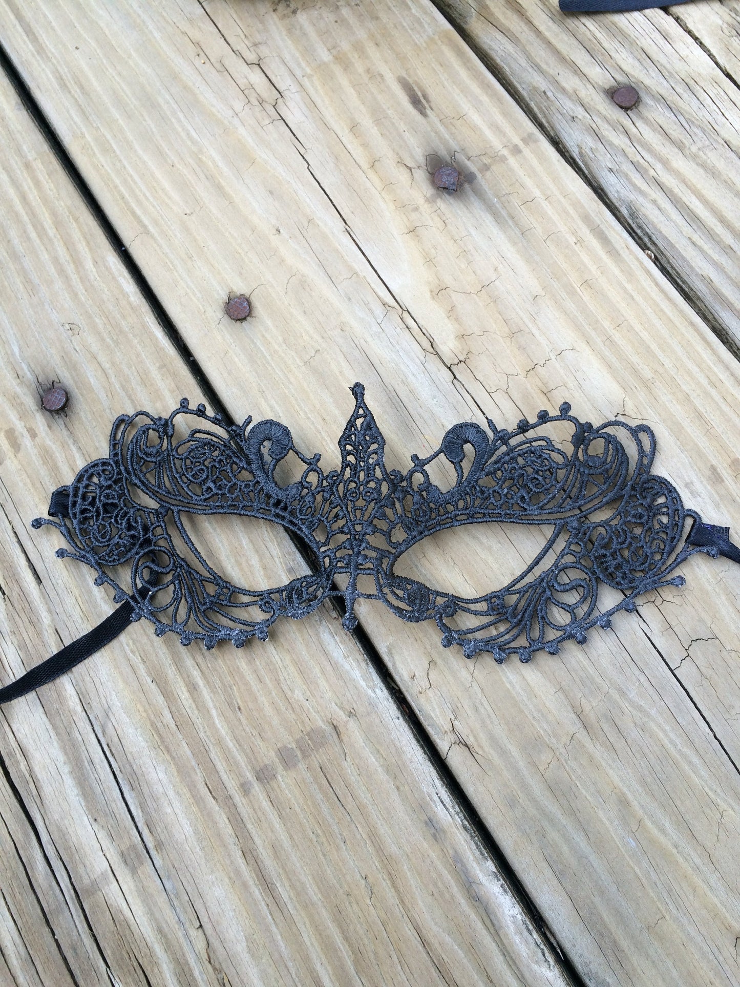 M01  Black soft  Lace Mask, Embroidery, Appliques, Black Mask, Party Mask, Wedding Mask, Halloween Mask